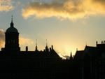 amsterdam panorama tramonto